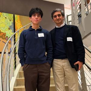 Nathan Hoang and Bahram Borgheai